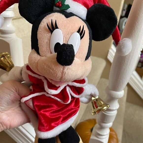 Tokyo Disneyland Minnie Vintage Christmas Jester - Picture 1 of 14